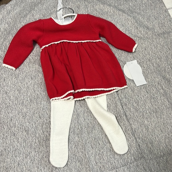 Edgehill Collection Sweater Knit Long Sleeve & Stocking Set. - Picture 5 of 10